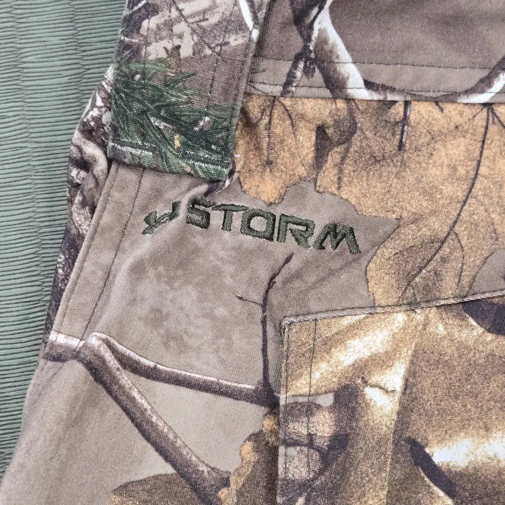 Under‎ Armor Storm Hunting Pants Men's 42 x 32 Field Realtree Camo Cargo 1238327
